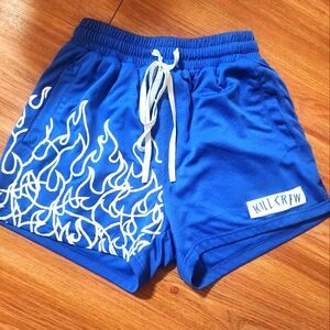 Kill Crew Blue Flame Shorts